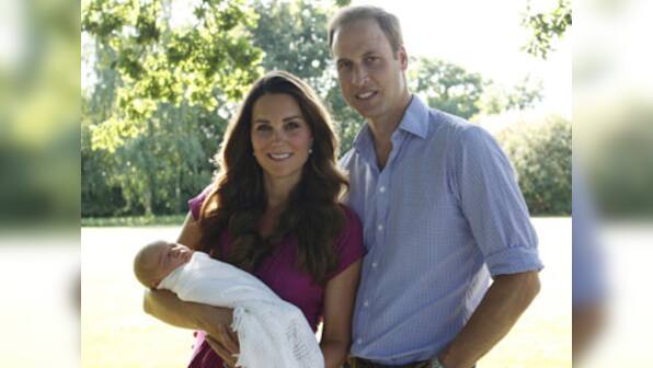 Kate and William's Prince George to be christened on October 23