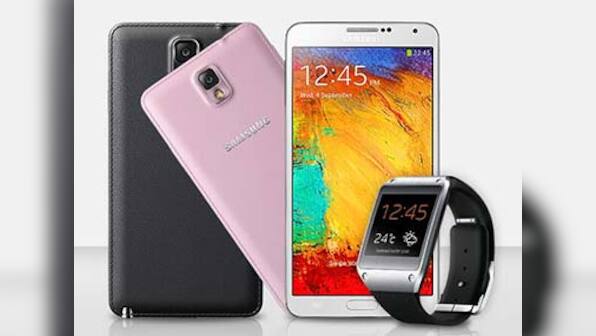 India launch: Galaxy Note 3 priced at Rs 49,990, Galaxy Gear at Rs 22,990 