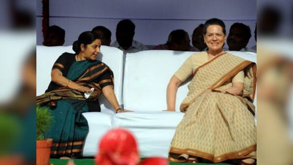 Still opposed to Sonia becoming PM, says Sushma Swaraj