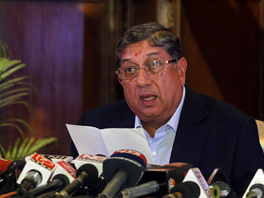 Here's why the South Zone loves Srinivasan Here's why the South Zone loves Srinivasan