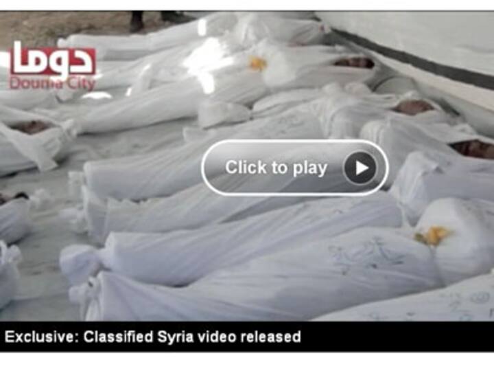 Watch: Obama's videos claiming proof of Syrian chemical attacks
