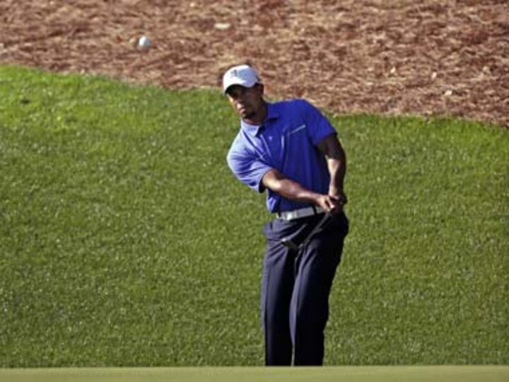 Opening 66 not good enough for frustrated Tiger Woods