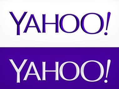 Yahoo's new logo is seen in this picture. AP