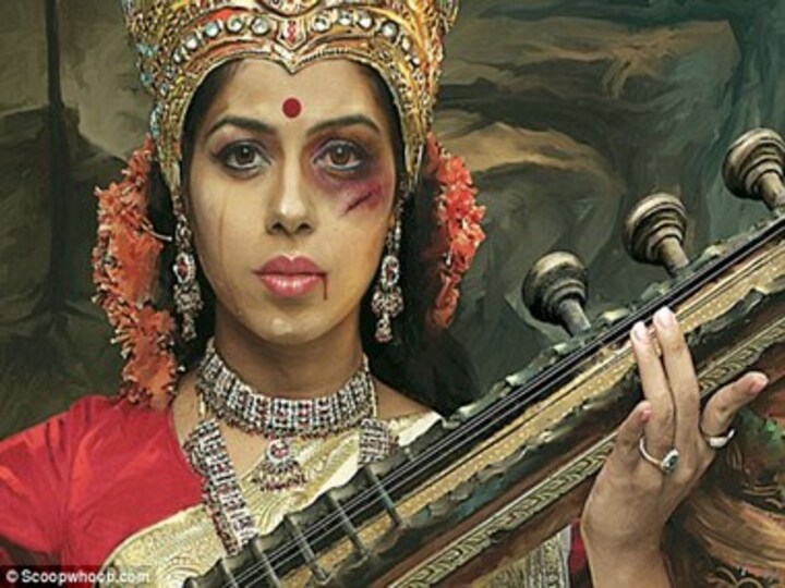 New ad campaign against domestic abuse features bruised goddesses