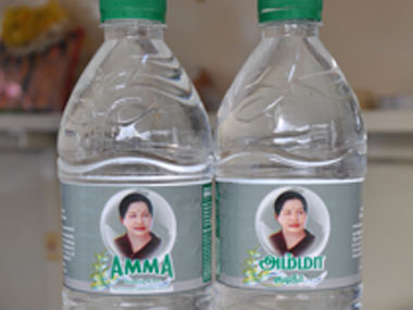 Message in a bottle: Jaya's water scheme an instant success Message in a bottle: Jaya's water scheme an instant success