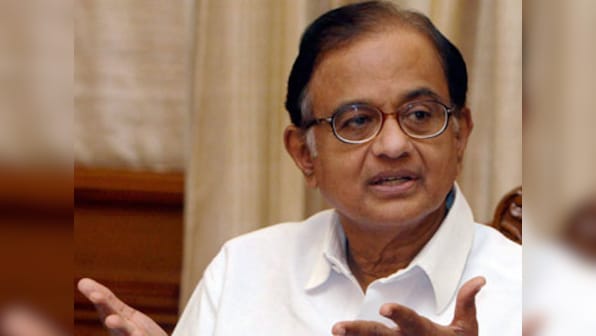 Right value of rupee is 59-60 to a dollar: Chidambaram