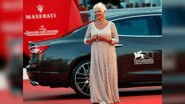 Judi Dench wears an Abu-Jani at Venice Film Festival