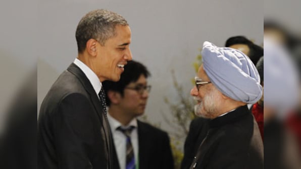 Manmohan Singh arrives in Washington, to meet Obama Friday