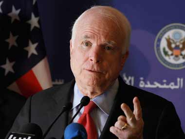 No need to spy on the BJP since India, US are friends: Senator John McCain No need to spy on the BJP since India, US are friends: Senator John McCain