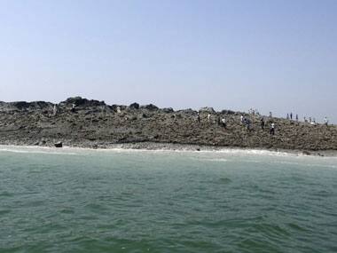 New island formed due to Pakistan quake might not last