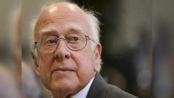 Peter Higgs receives Copley Medal, world’s oldest scientific prize