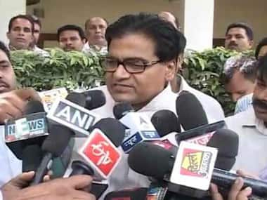 'No one can blackmail the party', he said. 