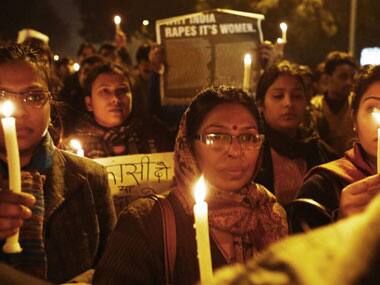 This image of the Delhi gangrape protests in 2012 is used for representational purposes only. AFP. 