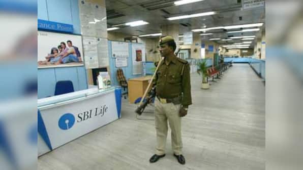 SBI stocks falls on rating agency downgrade