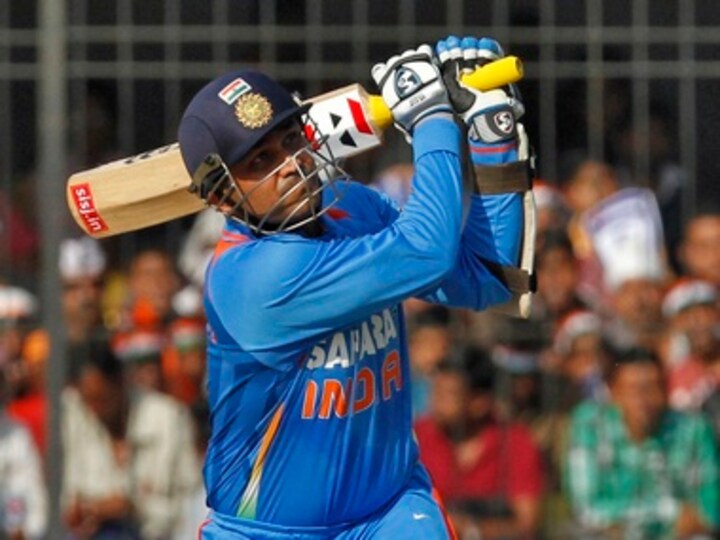 Sehwag sizzles in short burst but Delhi lose to India Blue
