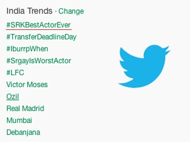 #SrgayIsWorstActor: Shah Rukh Khan's critics hit a new low on Twitter #SrgayIsWorstActor: Shah Rukh Khan's critics hit a new low on Twitter