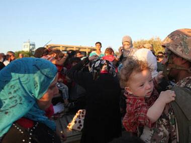 Refugees in Syria. Agencies. 