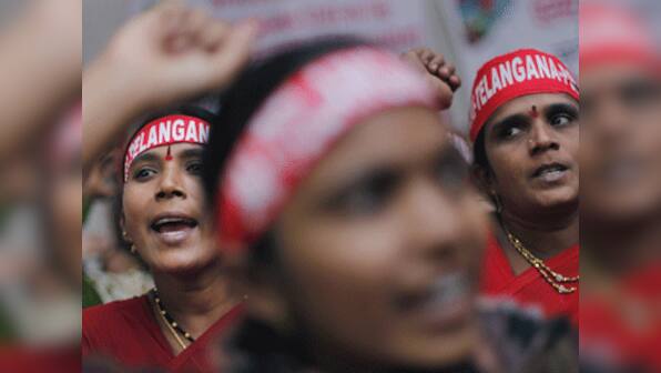 Telangana: Protests demanding United Andhra continue