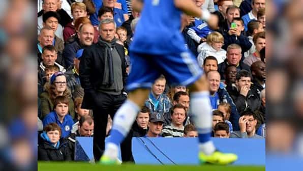 EPL: Mourinho asked to leave dugout during Chelsea vs Cardiff 