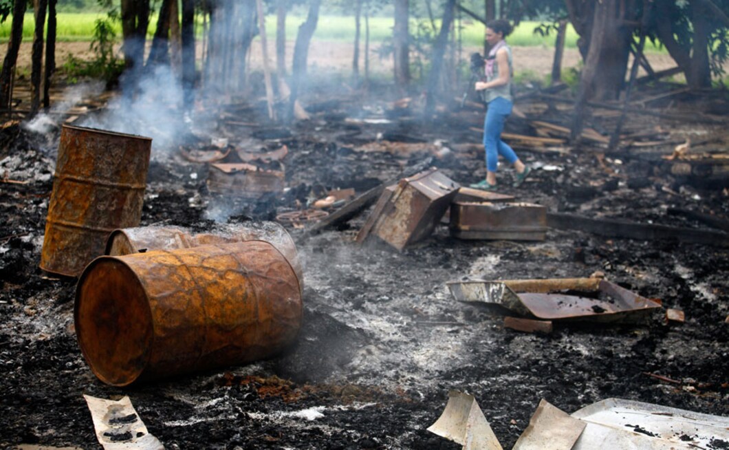 Photos: Rohingya Muslims and Buddhists clash in Myanmar