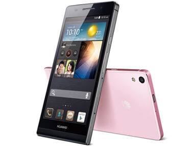Huwawei Ascend P6 in this file photo. 