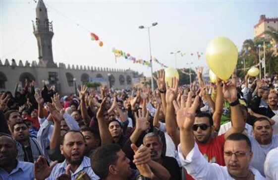 Thousands March For Mursi Across Egypt Policeman Killed In Sinai World News Firstpost