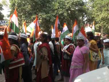 AAP's outing in DU North Campus gets tepid response AAP's outing in DU North Campus gets tepid response