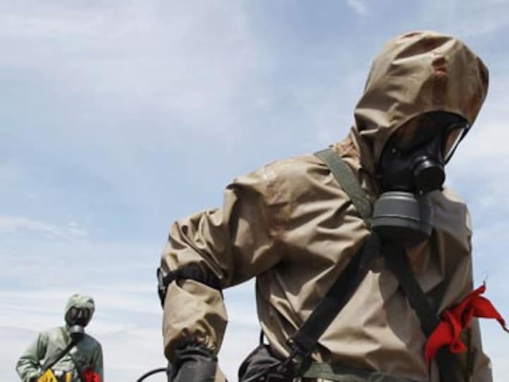 Destruction of chemical weapons only positive note in Syria: US senators