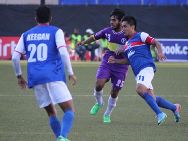 Johnson strike sends Bengaluru FC to top of I-League table Johnson strike sends Bengaluru FC to top of I-League table