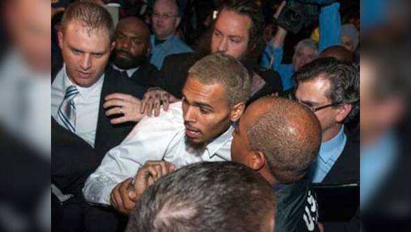 Chris Brown spends day in jail man after accuses singer of punching him