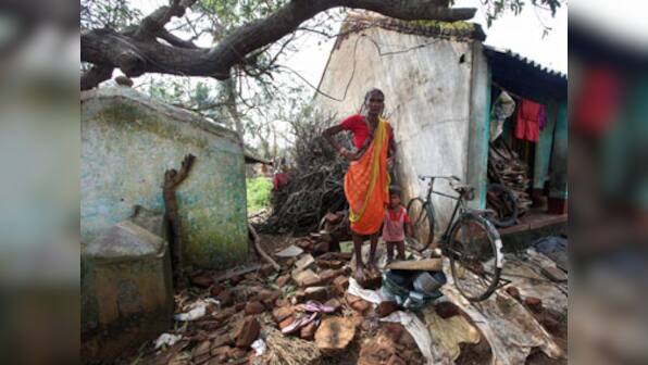 Phailin effect: Two dead, 7,783 hectare crops destroyed in Srikakulam