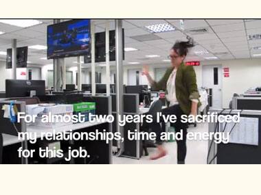 'Dance video resignation' girl offered a job by Queen Latifah