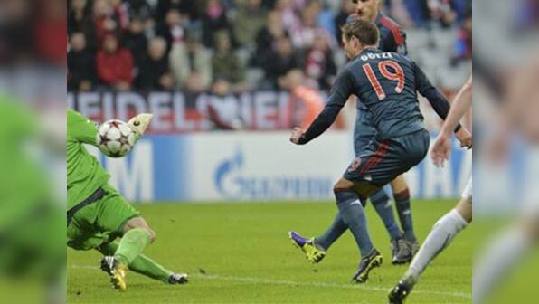 Champions League glance: Gotze shines for Bayern, Aguero double lifts City
