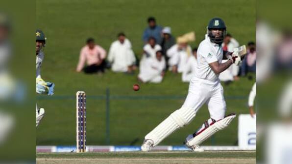 Amla makes another hundred but Pakistan restricts South Africa to 245/8