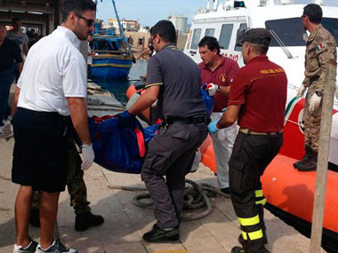 Sicily shipwreck: At least 94 migrants dead after boat sinks off Italy's coast Sicily shipwreck: At least 94 migrants dead after boat sinks off Italy's coast
