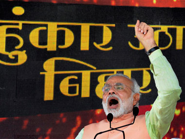 Modi addressed Hunkar rally despite police warnings: reports Modi addressed Hunkar rally despite police warnings: reports