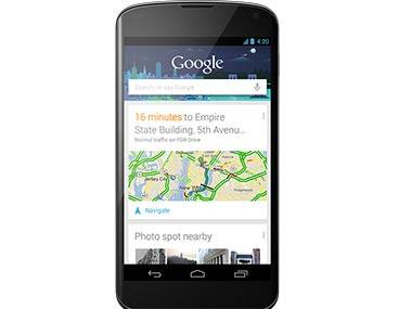 Nexus 4 smartphone. 