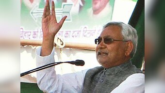 Progress can only happen by binding everyone: Nitish on Modi