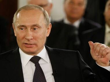 Russia's Prime Minister Vladimir Putin. AP image