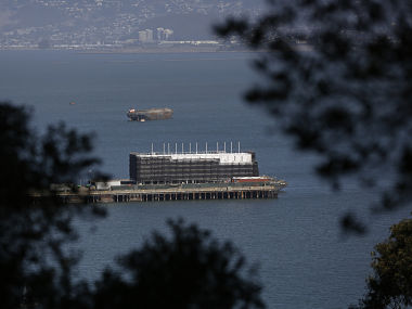 Google's big secret: A floating barge on San Francisco Bay  Google's big secret: A floating barge on San Francisco Bay