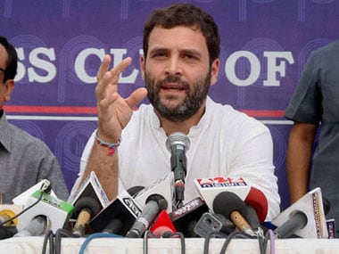 Rahul Gandhi in this file photo. PTI