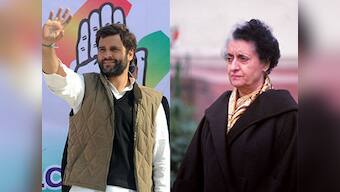 Rahul and Indira: Both authoritarian, both given a warning by India 