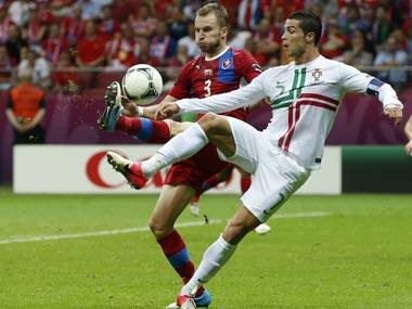 Cristiano Ronaldo and Portugal will have to beat Zlatan Ibrahimovic's Sweden to reach the 2014 World Cup. AP