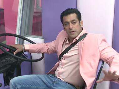 Screengrab of Salman Khan in from Colors episode. 
