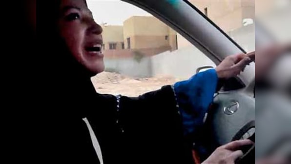 Activists post video of woman defying driving ban in Saudi Arabia