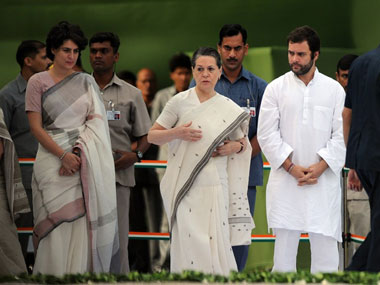 Cong poster depicting Sonia as 'beemar' faces party wrath Cong poster depicting Sonia as 'beemar' faces party wrath