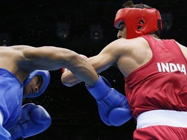 Sumit Sangwan reaches pre-quarters of AIBA World Olympic Qualifiers, Satish Kumar bows out Sumit Sangwan reaches pre-quarters of AIBA World Olympic Qualifiers, Satish Kumar bows out