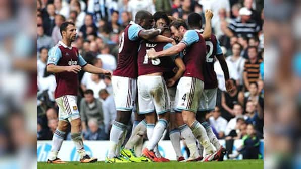 EPL wrap: Arsenal top table despite draw, West ham stun Spurs