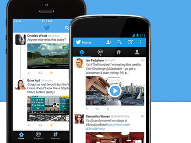 Text Twiter Twitter's new look: From text messages to images on timeline – Firstpost