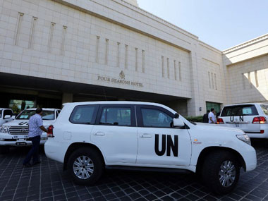Chemical weapons: UN to visit Syria for on-site inspection Chemical weapons: UN to visit Syria for on-site inspection